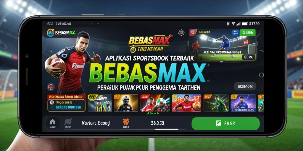 Tampilan gameplay taruhan olahraga di BEBASMAX.