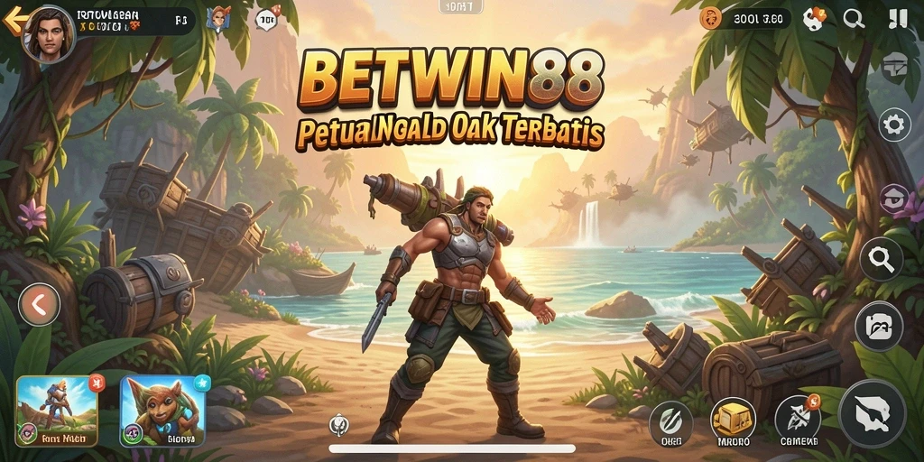 Tampilan gameplay BETWIN88 yang memukau dalam dunia Open World.