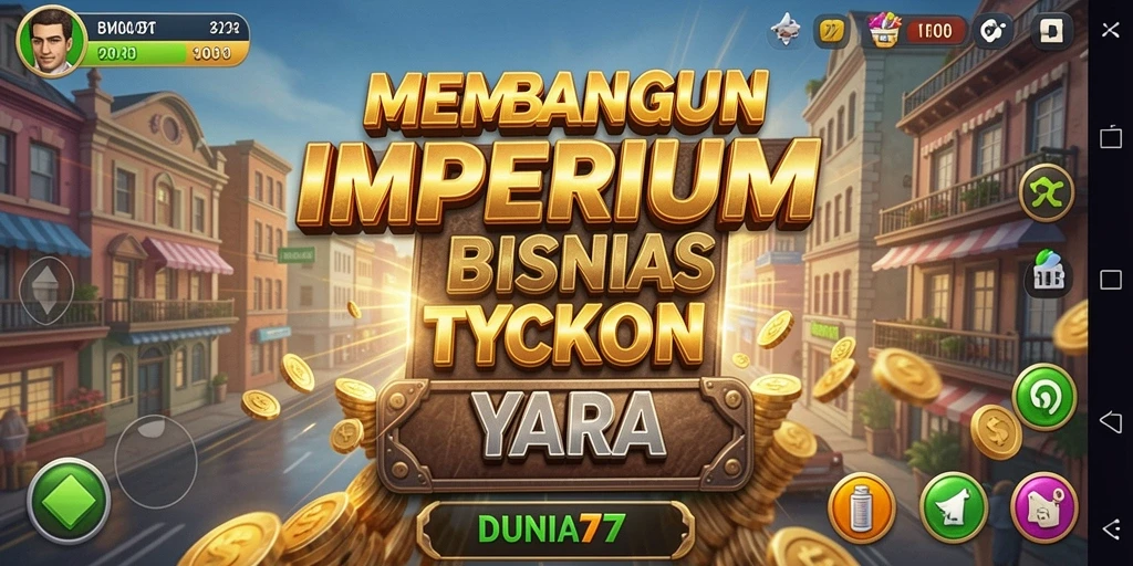 Tampilan gameplay DUNIA77 yang menarik dan interaktif.