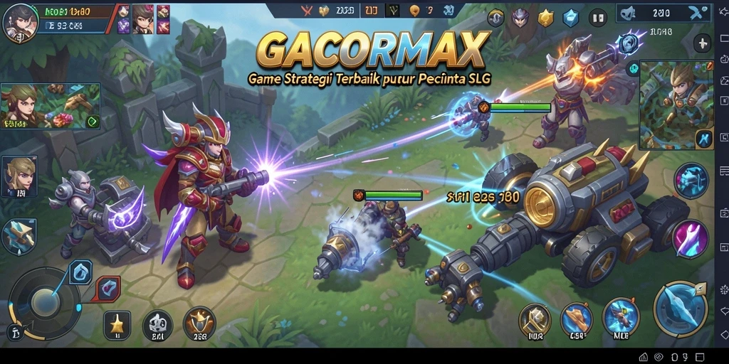 Tampilan gameplay SLG yang memukau dan mendebarkan.