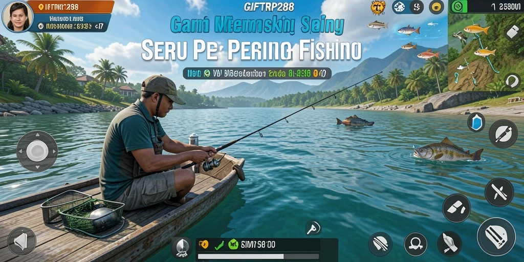 Tangkapan ikan yang memukau dalam gameplay GIFTRP288.