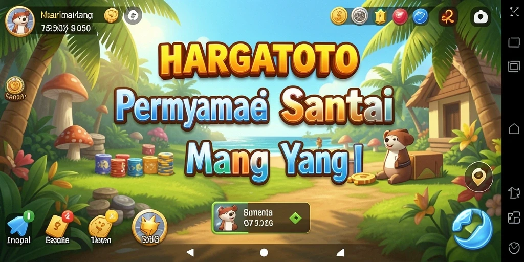 Gameplay HARGATOTO yang mengasyikkan dan penuh warna.