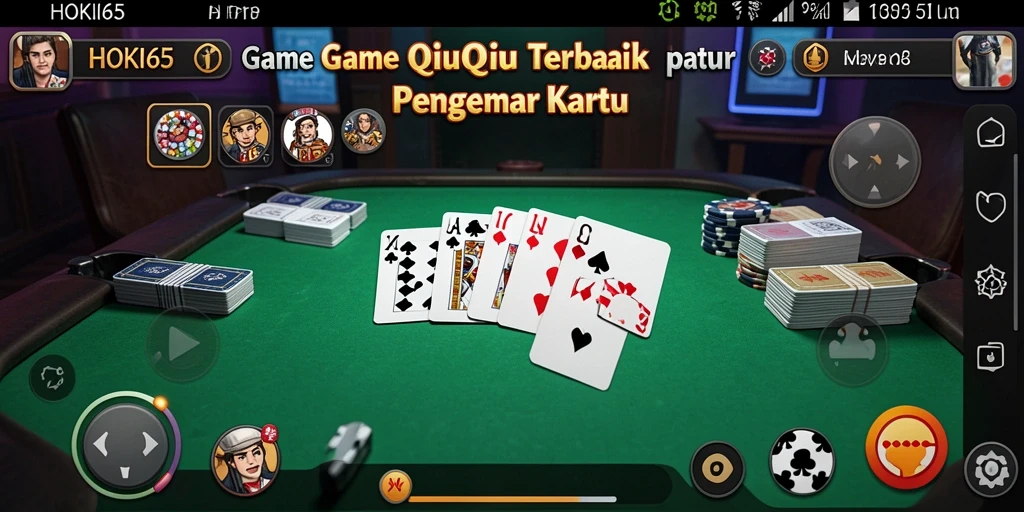 Screenshot gameplay QiuQiu HOKI65 yang seru dan interaktif.