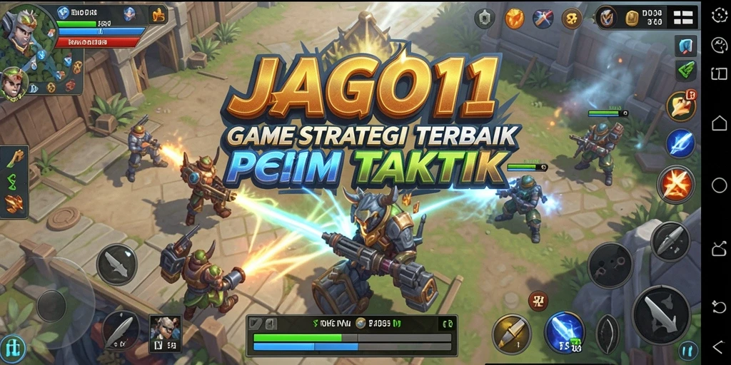 Tampilkan aksi strategis di battlefield JAGO11.