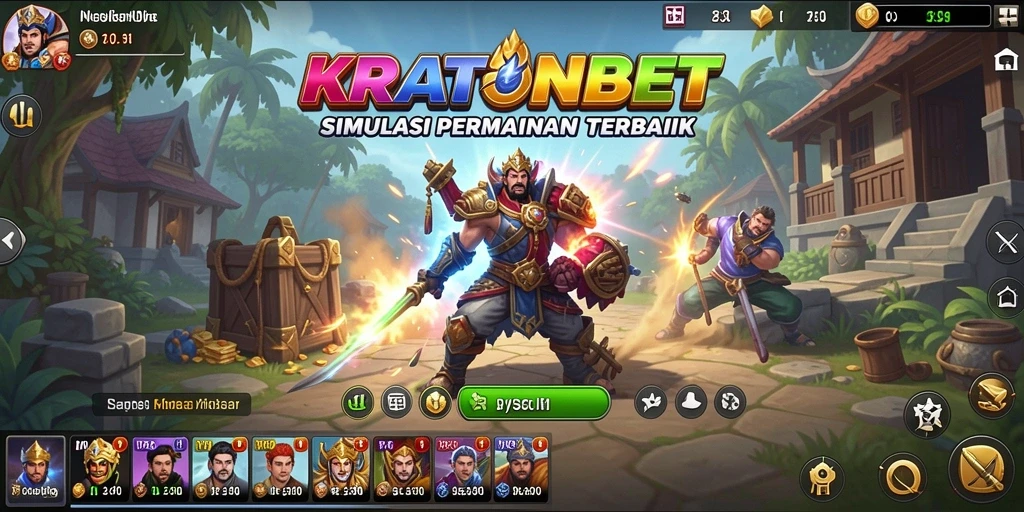 Tampilan gameplay <strong>KRATONBET</strong> yang menarik dan interaktif.