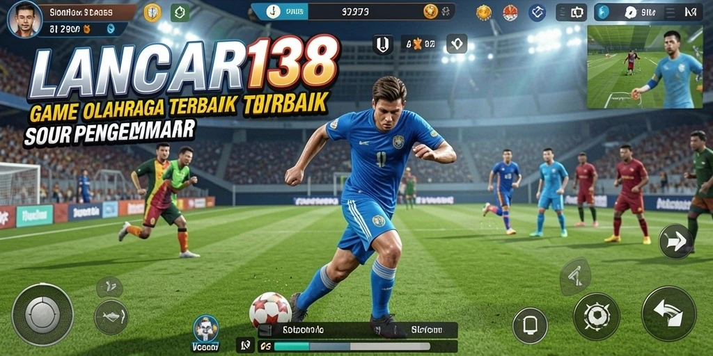 Tampilan gameplay menarik dari LANCAR138 yang menunjukkan aksi olahraga.
