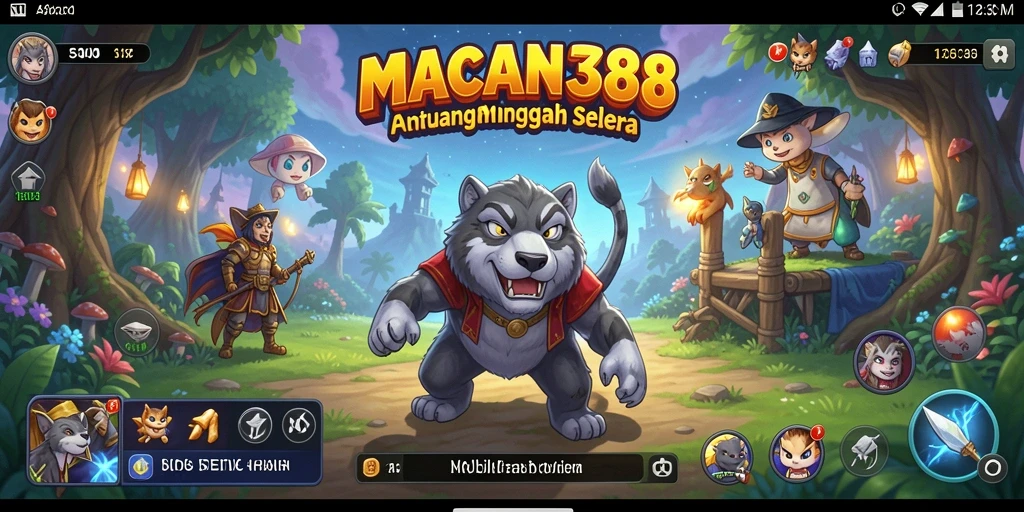 Screenshot gameplay <strong>MACAN388</strong> yang menampilkan karakter anime beraksi dengan grafis menawan.