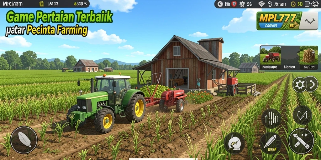 Screenshot dari <strong>MPL777</strong> menampilkan gameplay bertani yang seru dengan grafis menawan.
