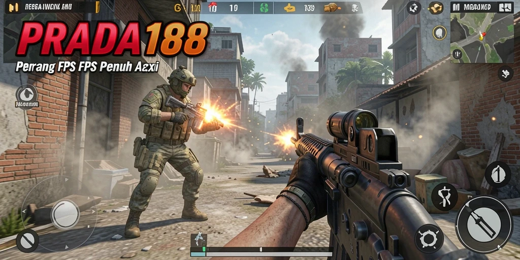 Tampilan gameplay menegangkan di PRADA188 dengan aksi yang seru.
