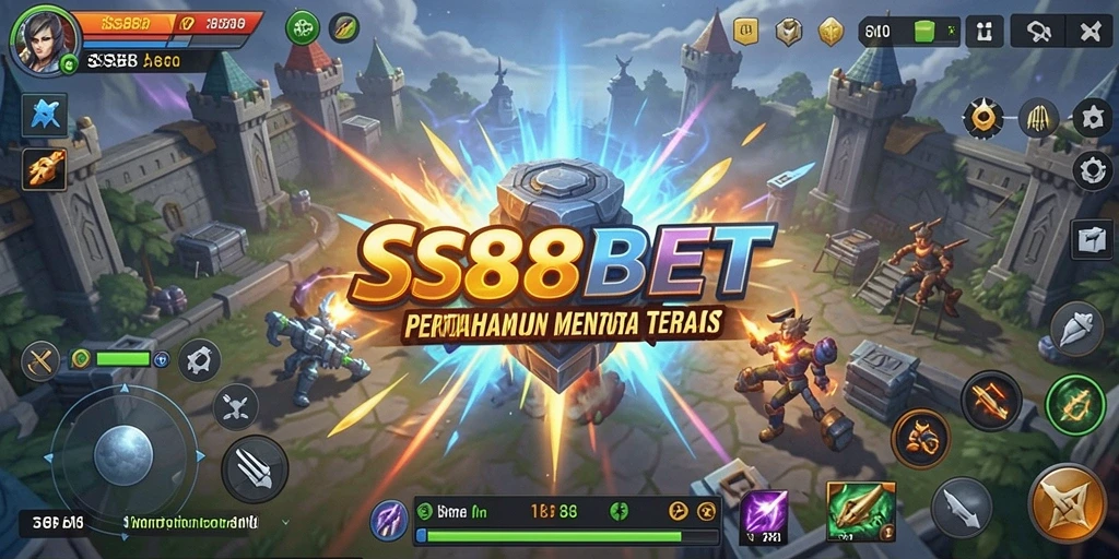 Tampilan gameplay menarik dan menantang dari SS88BET Tower Defense.