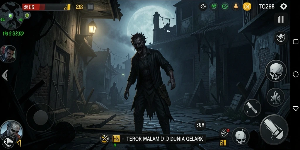 Gameplay TO288 yang menyeramkan menampilkan suasana Horror yang menegangkan.