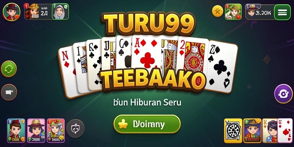 Screenshot gameplay TURU99 menampilkan aksi seru di meja Domino.