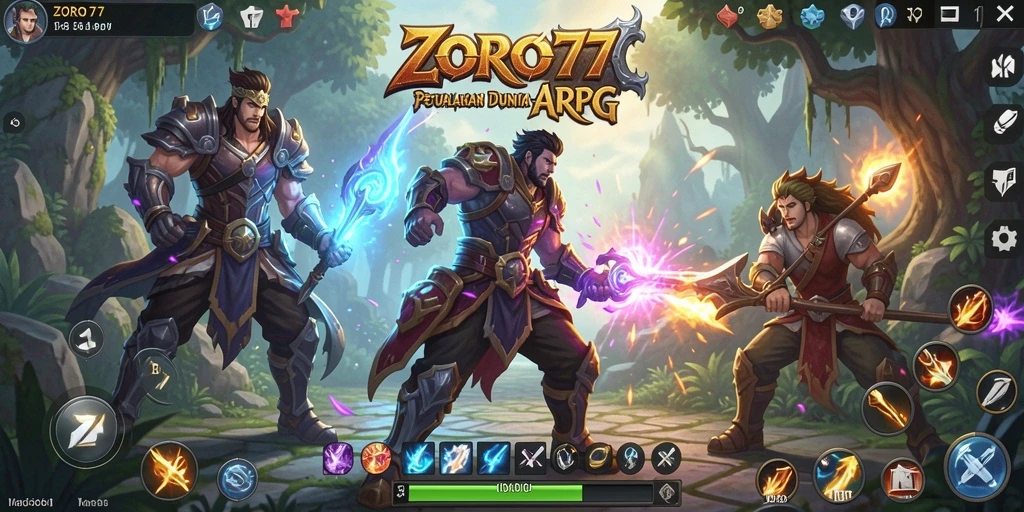 Gameplay menarik dalam dunia petualangan ARPG yang mendebarkan.